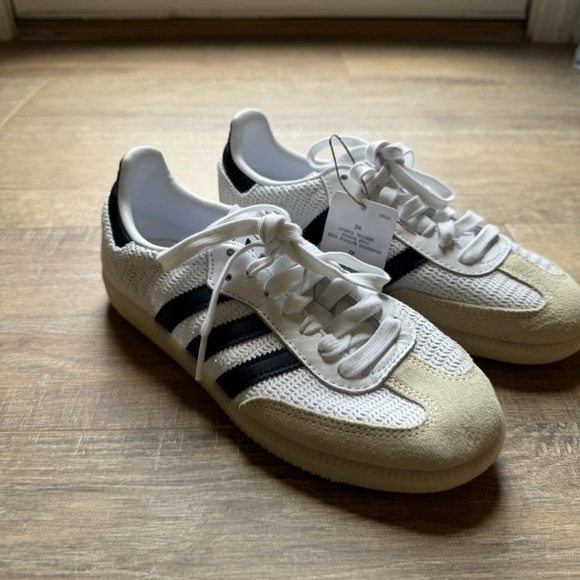 Adidas Samba OG White Night Indigo Size 4.5 New - Picture 9 of 10